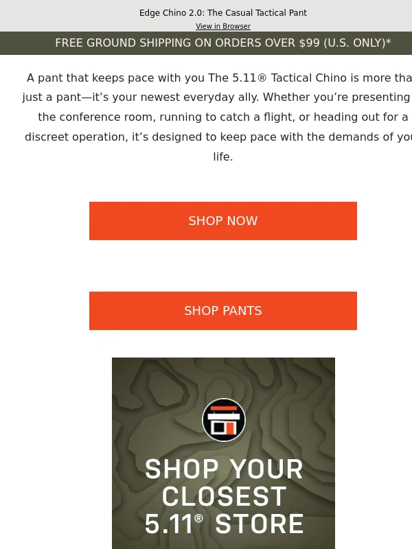 5.11 Tactical Cyber Monday Sales