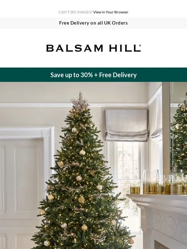 Balsam Hill Discount Code NHS